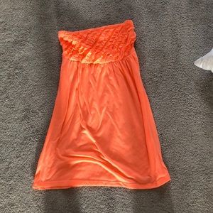 Sleeveless dress/bathing suit cover-up